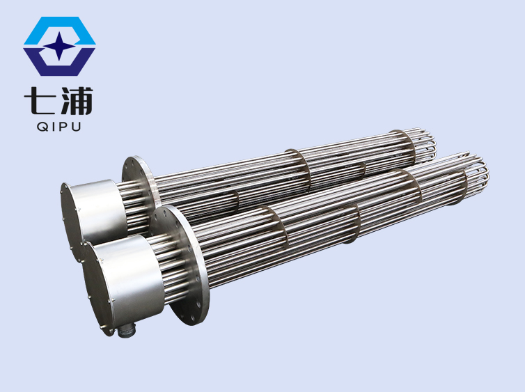 導熱油電加熱(rè)管 法蘭式加熱棒